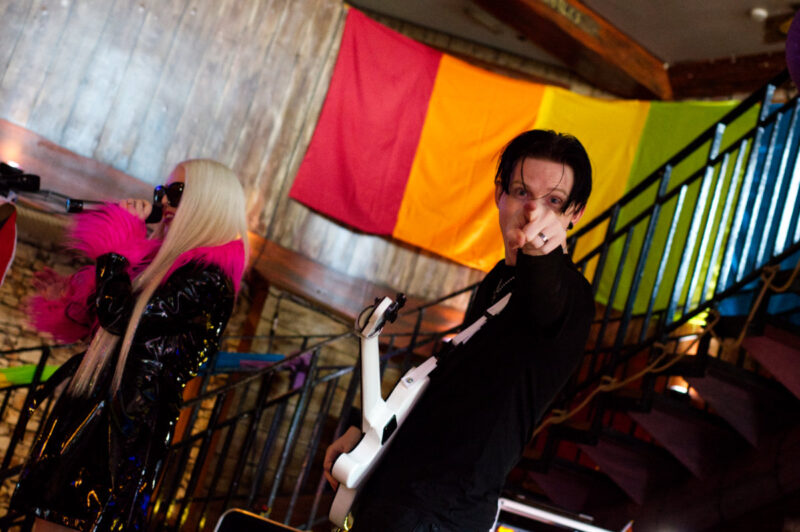 CELAVI at North Wales pride after the Pride Parade