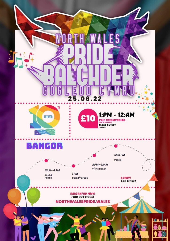 North Wales Pride Parade 2022