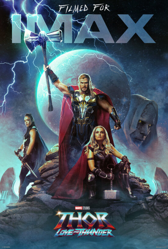 Thor Love and Thunder - Filmed for IMAX Poster