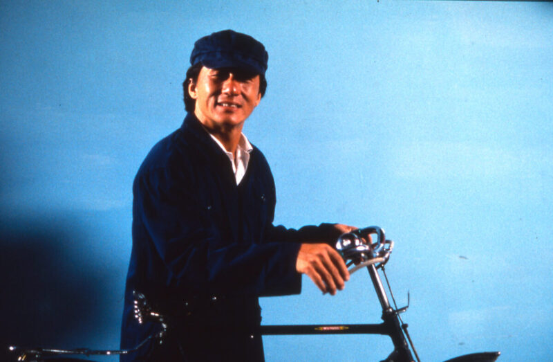 Police Story 3 Supercop - Jackie Chan with Bike