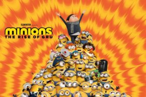 Minions: The Rise of Gru rockets to Number 1 on the Official Film Chart