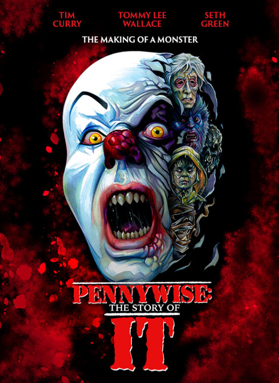 Pennywise the Stort of IT - Poster Art