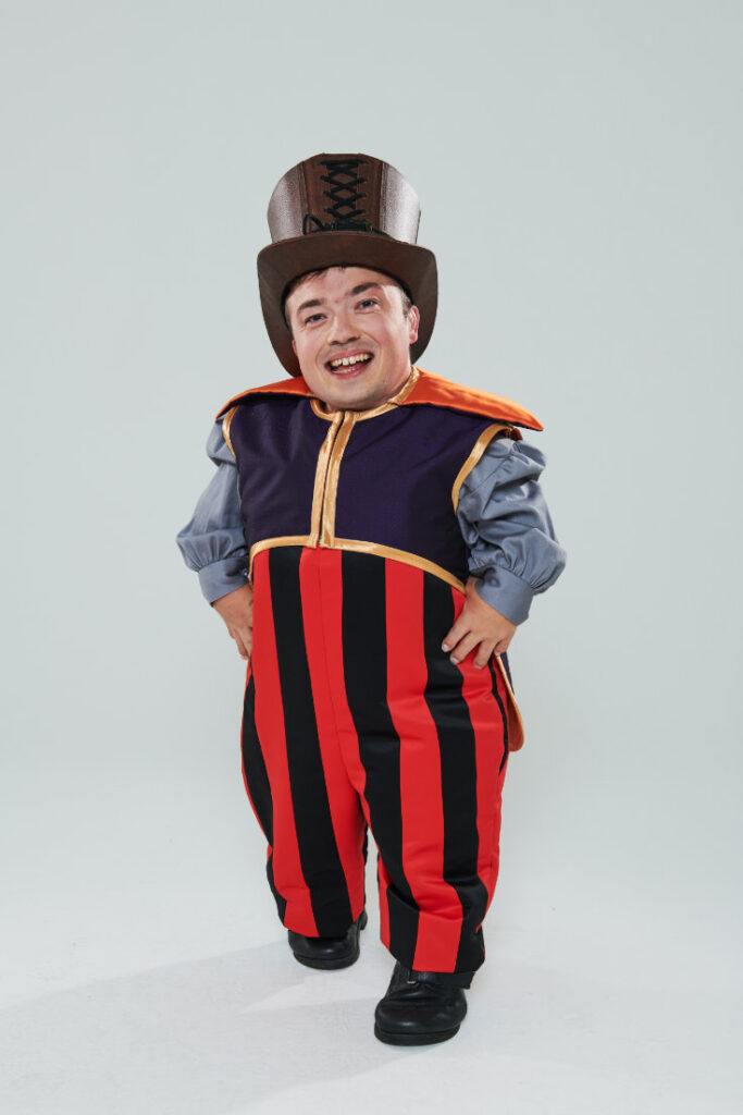 James Lusted in Beauty and the Beast at Venue Cymru