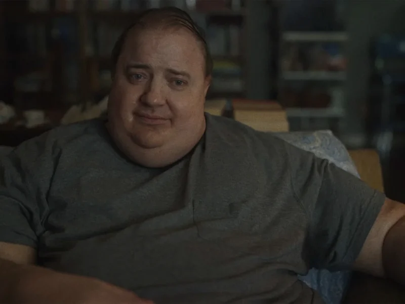 Brendan Fraser as Charlie in The Whale