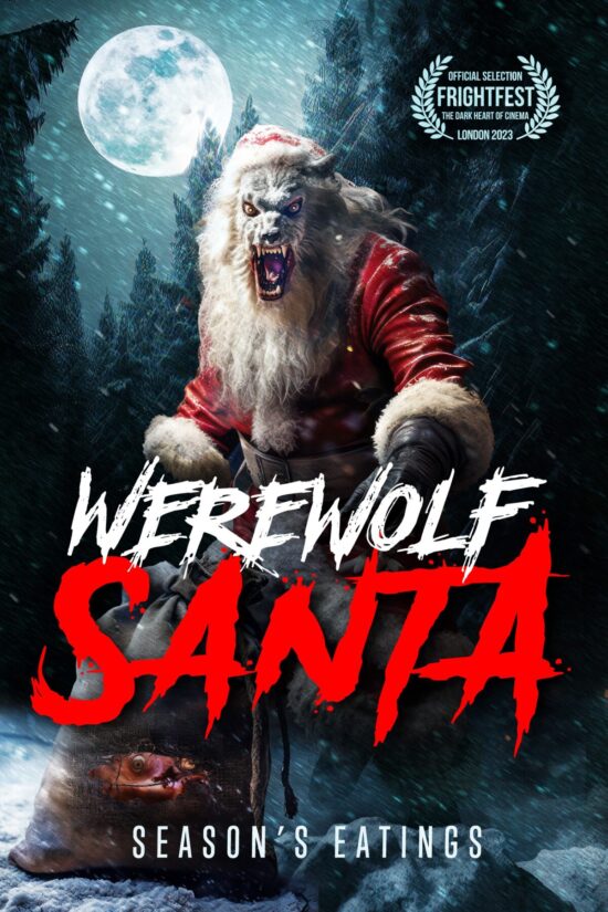 Werewolf Santa Poster Art