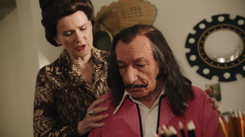Barbara Sukowa and Sir Ben Kingsley in Daliland (1)
