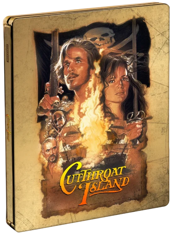 Cutthroat Island 4K Restoration Steelbook