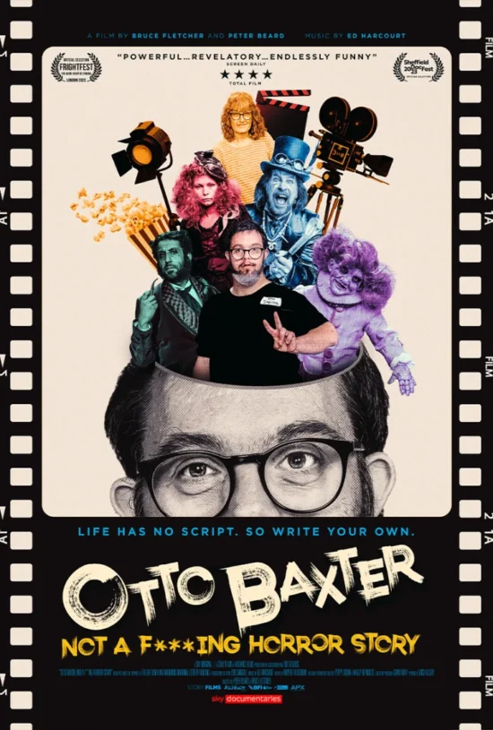 OTTO BAXTER: NOT A F***ING HORROR STORY - Poster Art