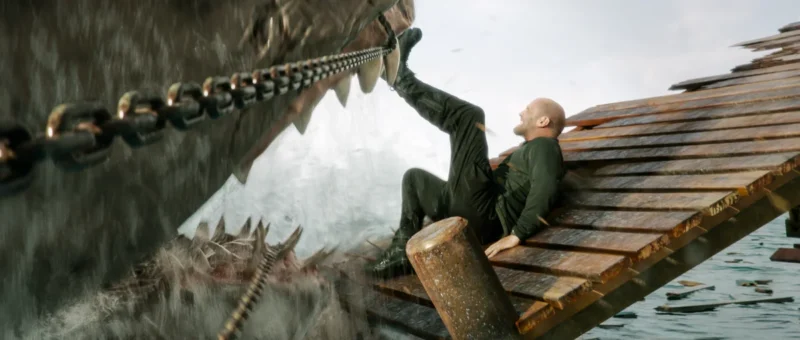 The Meg 2 The Trench Review - Meg vs Statham