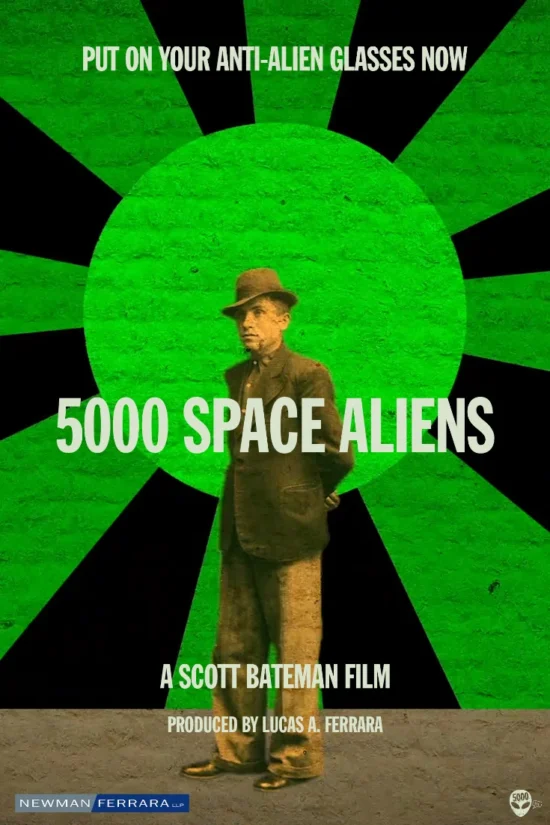 5000 Space Aliens - Poster Art
