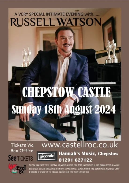 Russell Watson - Chepstow Castle Poster Art
