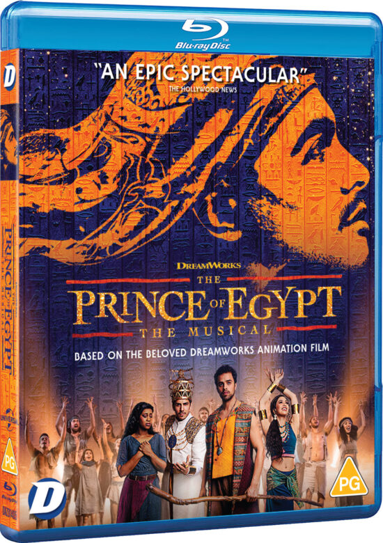 The Prince of Egypt The Musical Blu-ray