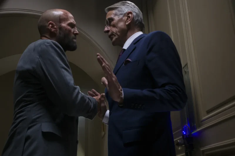 Jason Statham and Jeremy Irons