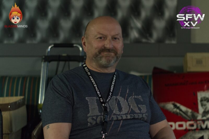 Dog Soldiers Director Neil Marshall at SFW 15 (Photo Credit: Karen Woodham)