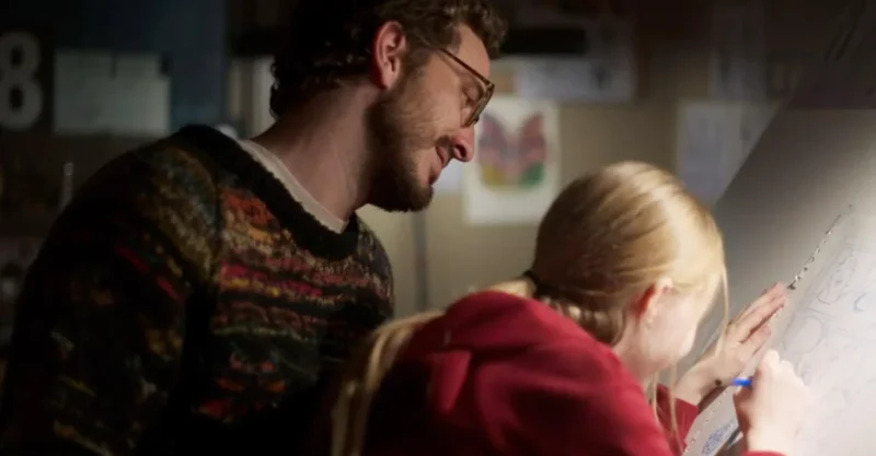 Alyla Browne and Ryan Corr in Sting (2024)