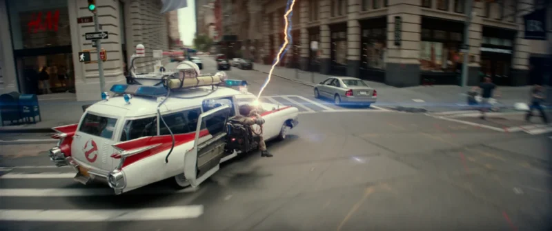 Ghostbusters Frozen Empire Review - Ecto-1