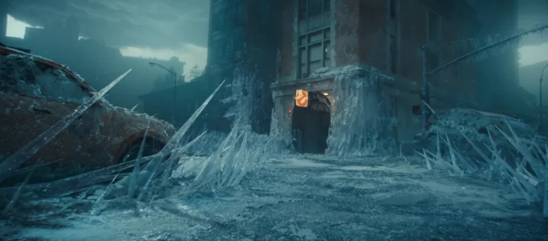 Ghostbusters Frozen Empire Review - Frozen Firehouse