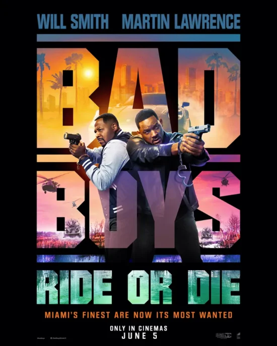 BAD BOYS RIDE OR DIE Review - Poster Art