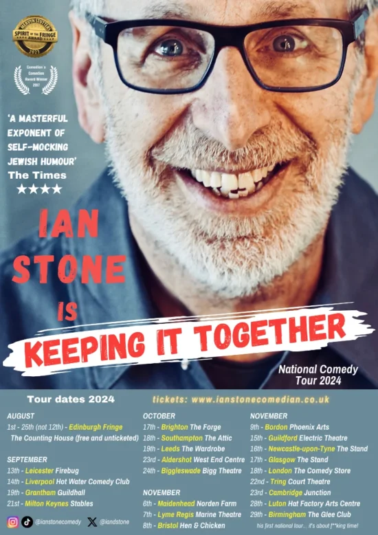 Ian Stone KIT Final Tour Poster A3