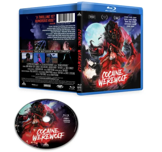 Cocaine Werewolf Blu-ray Pack Shot
