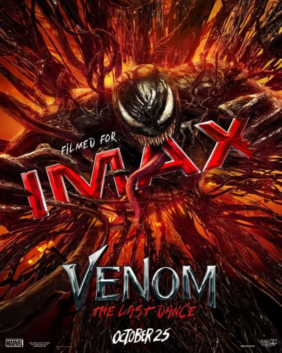 Venom The Last Dance IMAX Poster Art