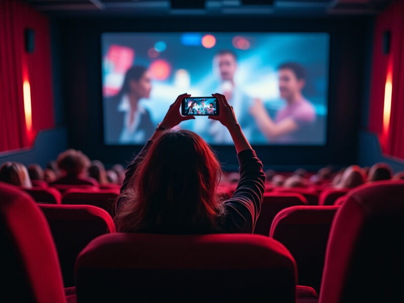 Cinema Etiquette 101 - Phone Flasher