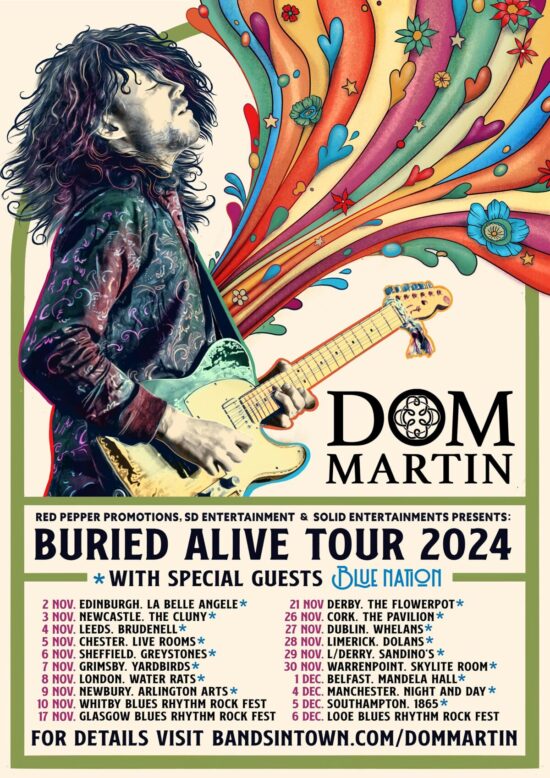 Dom Martin November 2024 Tour Dates