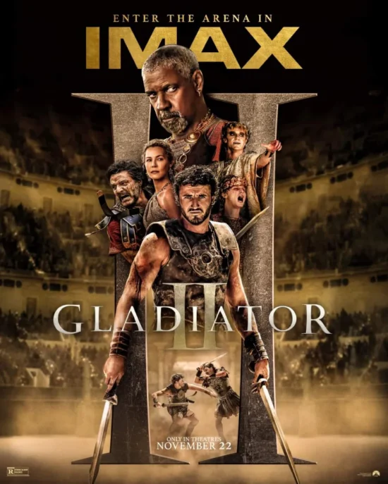 Gladiator II IMAX Poster