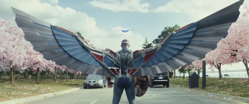 Captain America Brave New World IMAX Review - Sam with wings