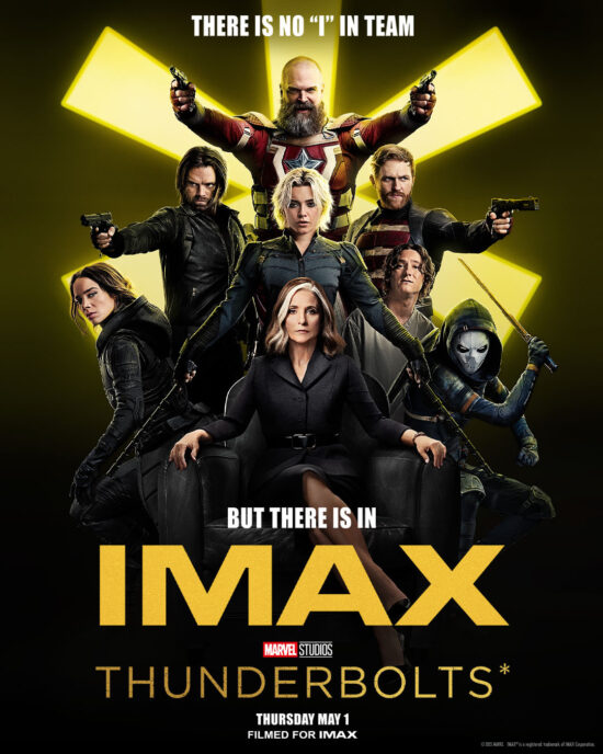 Thunderbolts IMAX 3D Review Poster