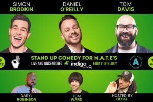 Stand-Up Comedy for M.A.T.E’s: An Epic Night of Laughter for Everyone – Supporting Men’s Mental Health