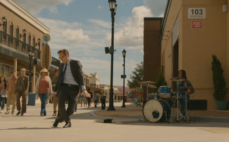 Tom Hiddleston dances in The Life of Chuck