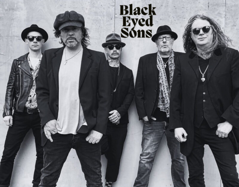 Black Eyed Sons - Black And White - Photo Credit Michelle Livings
