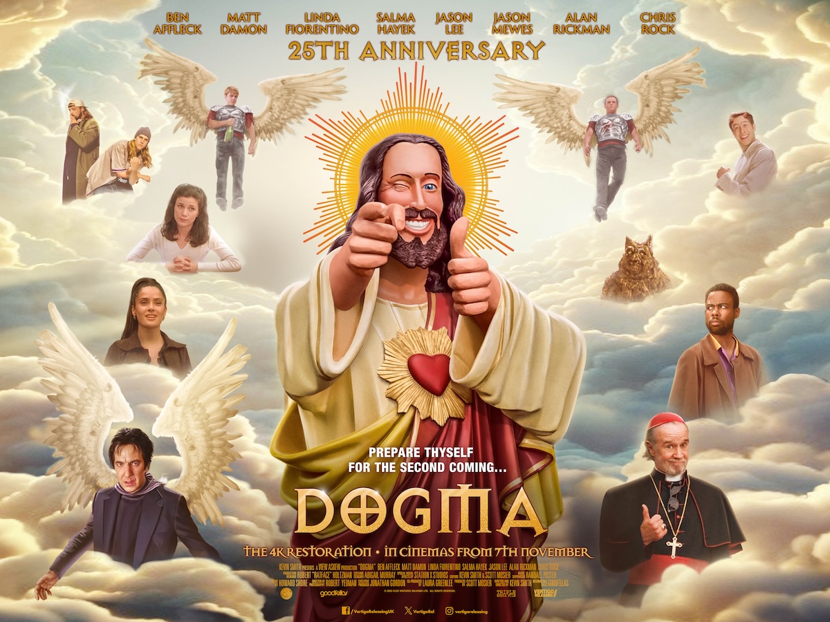 DOGMA – Kevin Smith’s Cult Classic Heads to UK and Irish Cinemas in 4K DOGMA – Kevin Smith’s Cult Classic Heads to UK and Irish Cinemas in 4K