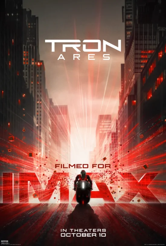 TRON: ARES IMAX 3D Review on Blazing Minds - Poster Art