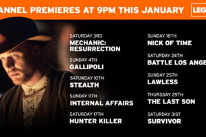 Start the New Year with a Awesome Premiere Line-up of Movies on LEGEND